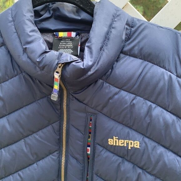 LIKE NEW MENS XL SHERPA ANNAPURNA FEATHERLESS VEST - Picture 10 of 11